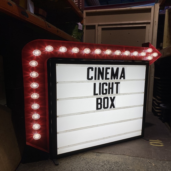 Large Cinema Light Box