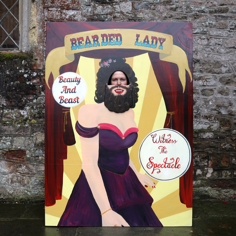 Bearded Lady Peep Board  1