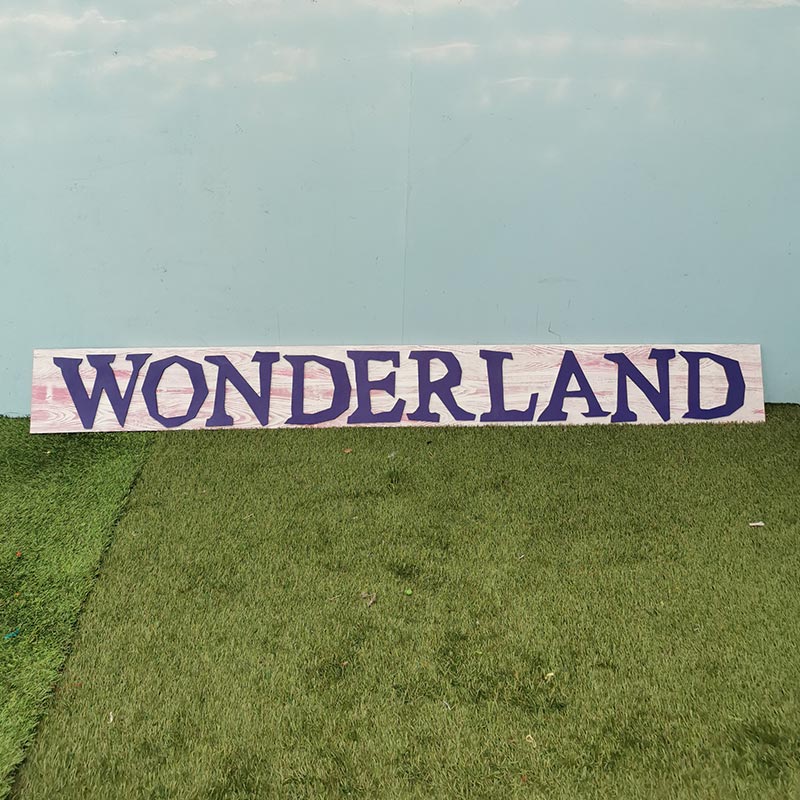 FOR SALE Wonderland Sign